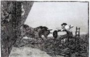 The Bravery of Martincho in the Ring of Saragassa, Francisco de goya y Lucientes